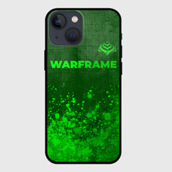 Чехол для iPhone 13 mini Warframe - green gradient посередине