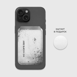 Картхолдер Magsafe магнитный No Man's Sky - white gradient вертикально - фото 2