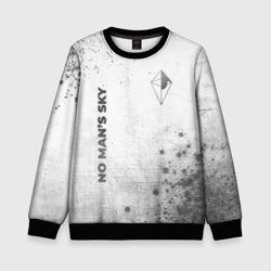 Детский свитшот 3D No Man's Sky - white gradient вертикально