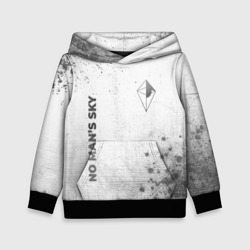 Детская толстовка 3D No Man's Sky - white gradient вертикально