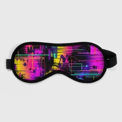 Маска для сна 3D Дискотечная абстракция