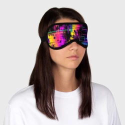 Маска для сна 3D Дискотечная абстракция - фото 2
