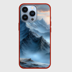 Чехол для iPhone 13 Pro Заснеженные горы
