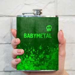 Фляга Babymetal - green gradient посередине - фото 2