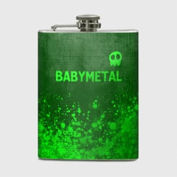 Фляга Babymetal - green gradient посередине