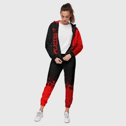 Женский костюм 3D Placebo - red gradient по-вертикали - фото 2