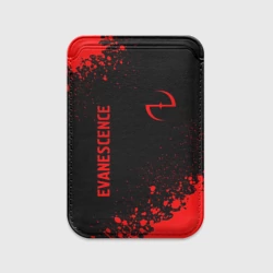 Картхолдер Magsafe магнитный Evanescence - red gradient вертикально