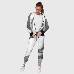 Женский костюм 3D Radiohead - white gradient вертикально - фото 2