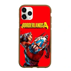 Чехол для iPhone 11 Pro Max матовый Псих в кандалах Borderlands 4