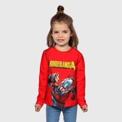 Детский лонгслив 3D Псих в кандалах Borderlands 4 - фото 2