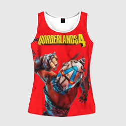 Женская майка 3D Псих в кандалах Borderlands 4