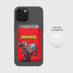 Картхолдер Magsafe магнитный Псих в кандалах Borderlands 4 - фото 2