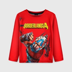 Детский лонгслив 3D Псих в кандалах Borderlands 4
