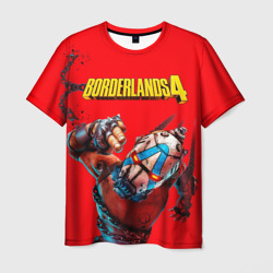 Мужская футболка 3D Псих в кандалах Borderlands 4