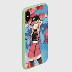 Чехол для iPhone XS Max матовый Марин Китагава - фото 2