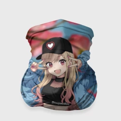 Бандана-труба 3D Марин Китагава