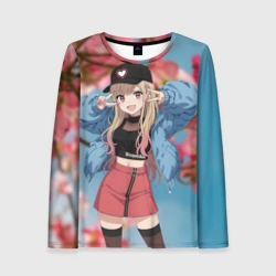 Женский лонгслив 3D Марин Китагава