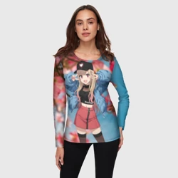 Женский лонгслив 3D Марин Китагава - фото 2