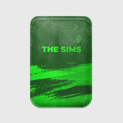 Картхолдер Magsafe магнитный The Sims - green gradient посередине