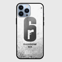 Чехол для iPhone 13 Pro Max Rainbow Six - white gradient