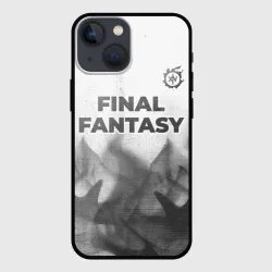 Чехол для iPhone 13 mini Final Fantasy - white gradient посередине
