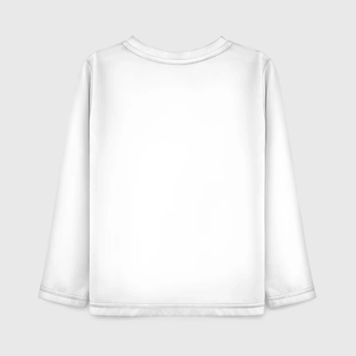 Детский лонгслив хлопок с принтом Том и Джерри - спецназ, вид сзади #1