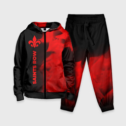 Детский костюм 3D Saints Row - red gradient по-вертикали