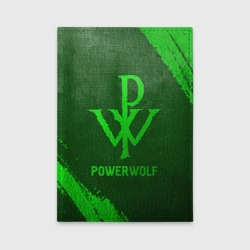 Обложка для автодокументов Powerwolf - green gradient