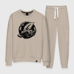 Женский костюм хлопок Крылатый гонщик