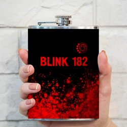 Фляга Blink 182 - red gradient посередине - фото 2