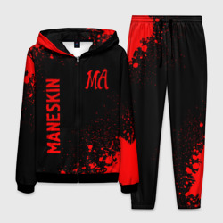 Мужской костюм 3D Maneskin - red gradient вертикально
