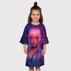 Детское платье 3D Март 7 реализм - фото 2