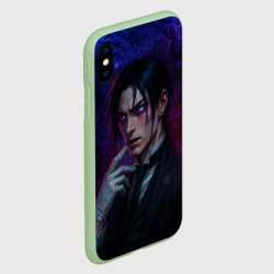 Чехол для iPhone XS Max матовый Себастьян Михаэлис реализм - фото 2