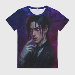 Женская футболка 3D Себастьян Михаэлис реализм