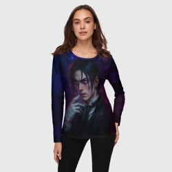 Женский лонгслив 3D Себастьян Михаэлис реализм - фото 2
