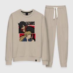 Женский костюм хлопок Аксель и Кристина Лазарь аниме