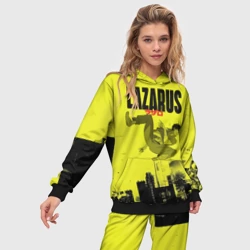 Женский костюм с толстовкой 3D Аниме Лазарь паркур - фото 2