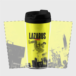 Термокружка-непроливайка Аниме Лазарь паркур - фото 2