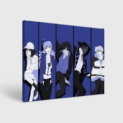 Холст прямоугольный Персонажи аниме Лазарь