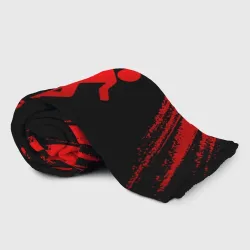 Плед 3D Portal - red gradient - фото 2