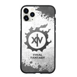Чехол для iPhone 11 Pro Max матовый Final Fantasy - white gradient
