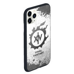 Чехол для iPhone 11 Pro Max матовый Final Fantasy - white gradient - фото 2