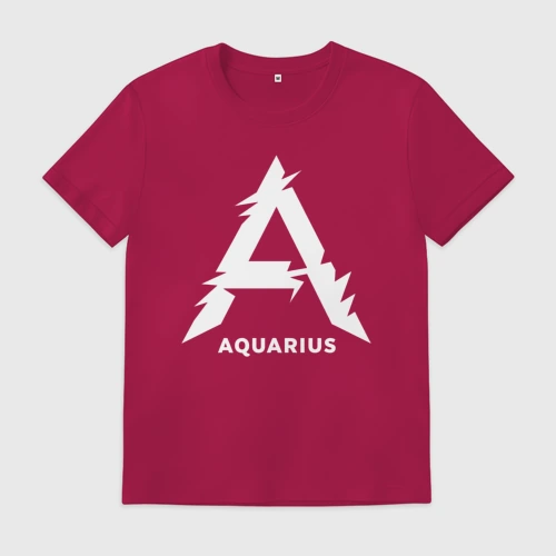 Мужская футболка хлопок Aquarius