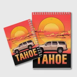 Блокнот Tahoe на закате джип - фото 2