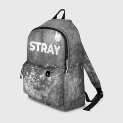 Рюкзак 3D Stray - grey gradient посередине