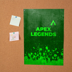 Постер Apex Legends - green gradient посередине - фото 2