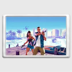 Магнит 45*70 GTA 6 главные герои