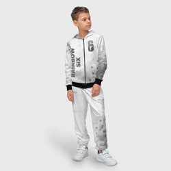 Детский костюм 3D Rainbow Six - white gradient вертикально - фото 2