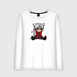 Женский лонгслив хлопок Devil May Cry - чиби Данте