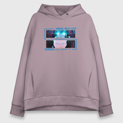 Женское худи Oversize хлопок Devil May Cry - Vergil